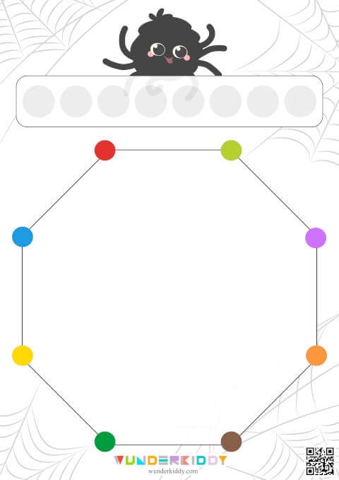 Relie les couleurs : activité de dessin pour les enfants d'âge préscolaire - Image 3