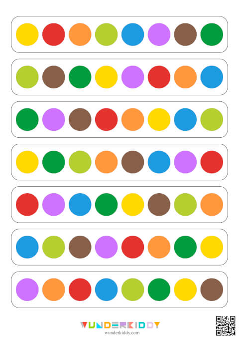 Relie les couleurs : activité de dessin pour les enfants d'âge préscolaire - Image 4