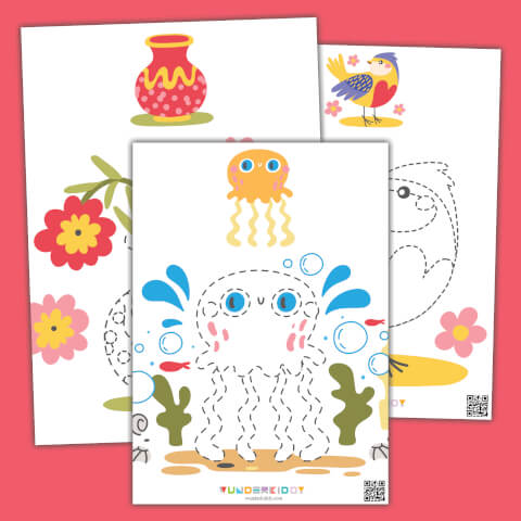 Spring Handwriting Worksheets - Image 2