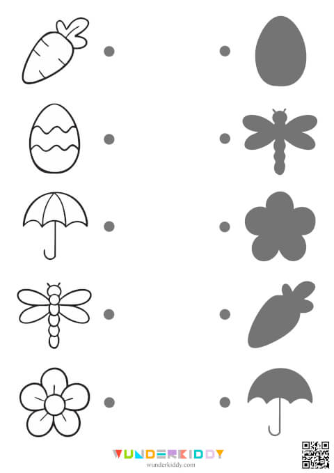 Arbeitsblätter «Frühlingsschatten» - Bild 2