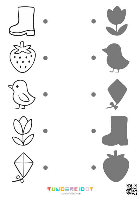 Arbeitsblätter «Frühlingsschatten» - Bild 3