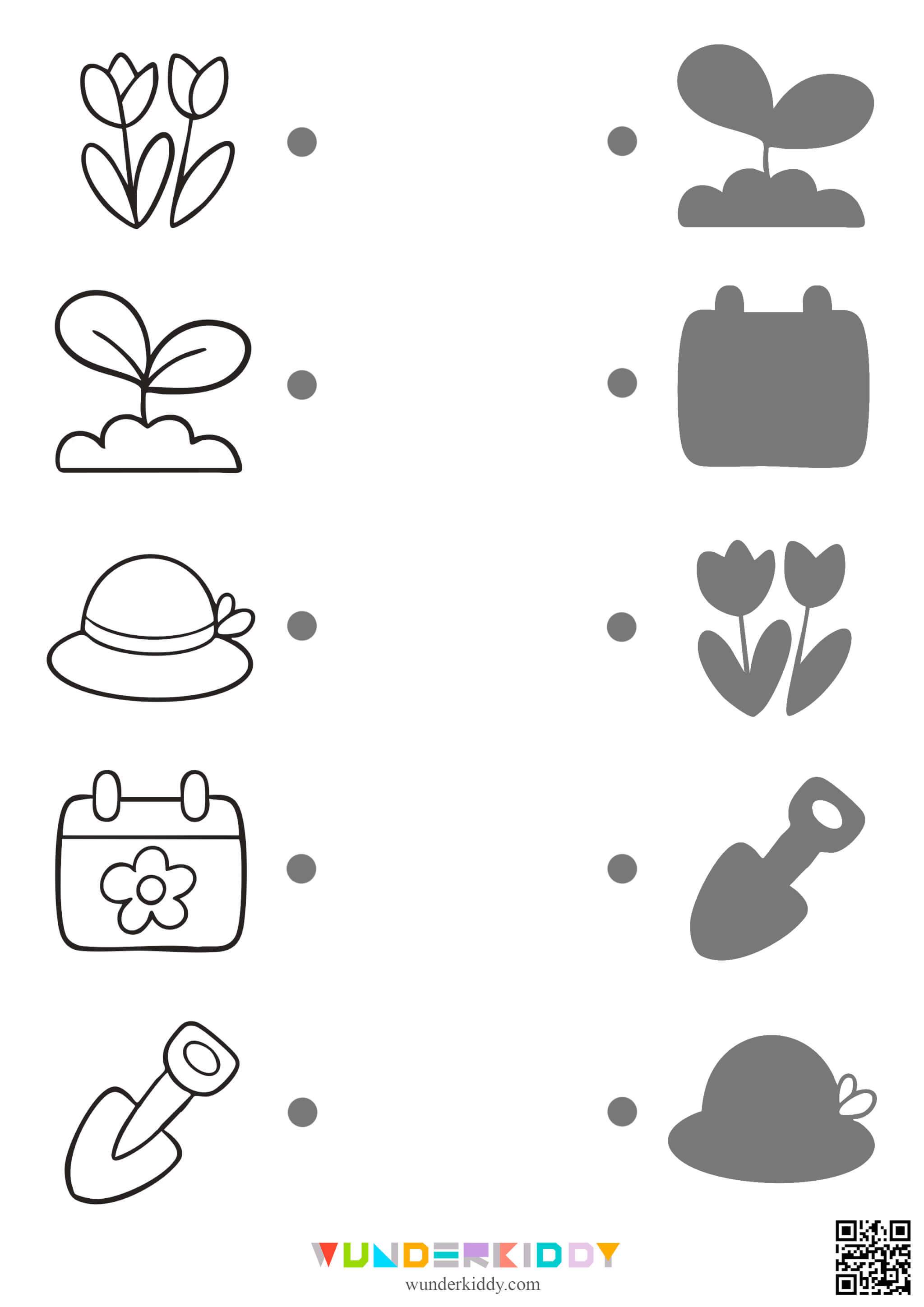 Розвивальне завдання «Весняні силуети» для 2–4 років - Зображення 4