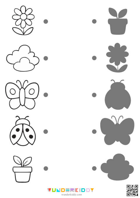 Arbeitsblätter «Frühlingsschatten» - Bild 5