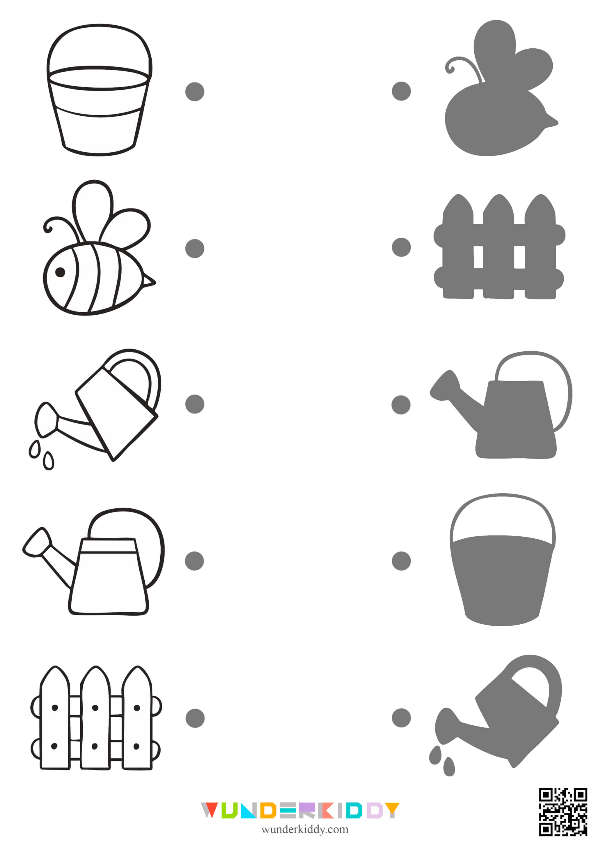 Розвивальне завдання «Весняні силуети» для 2–4 років - Зображення 6