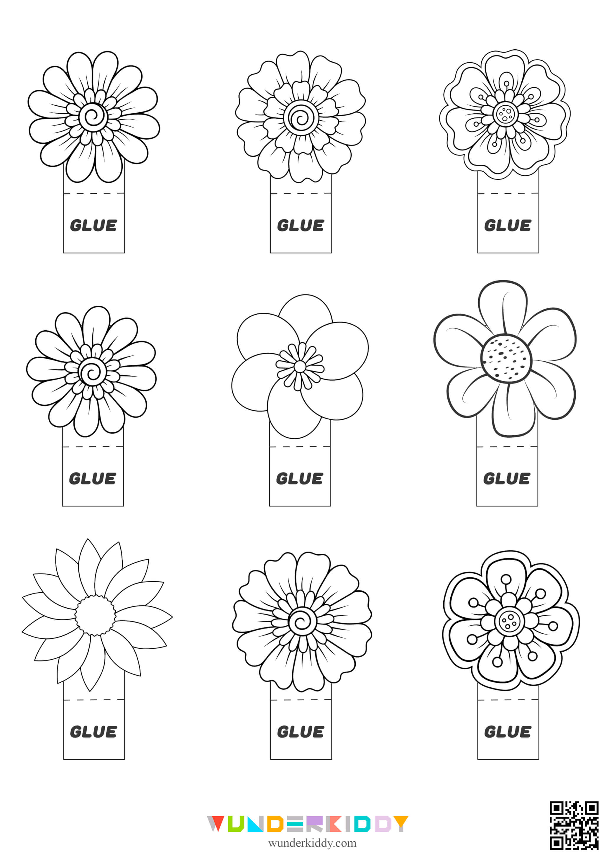 Spring Card Craft Template - Image 7