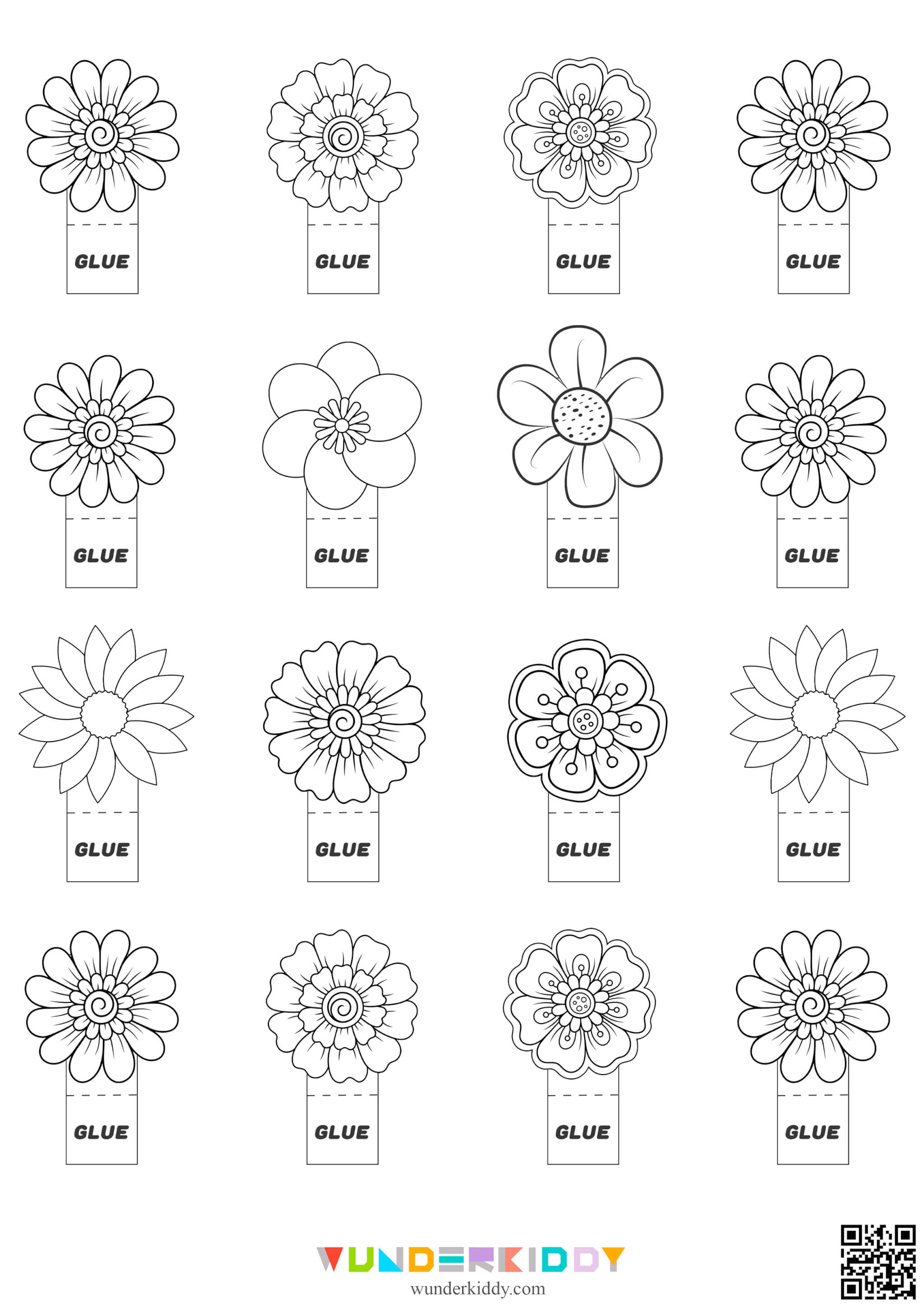 Spring Card Craft Template - Image 8