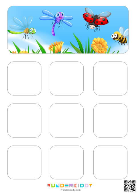 Printable Spring Category Sorting Activity for Toddlers