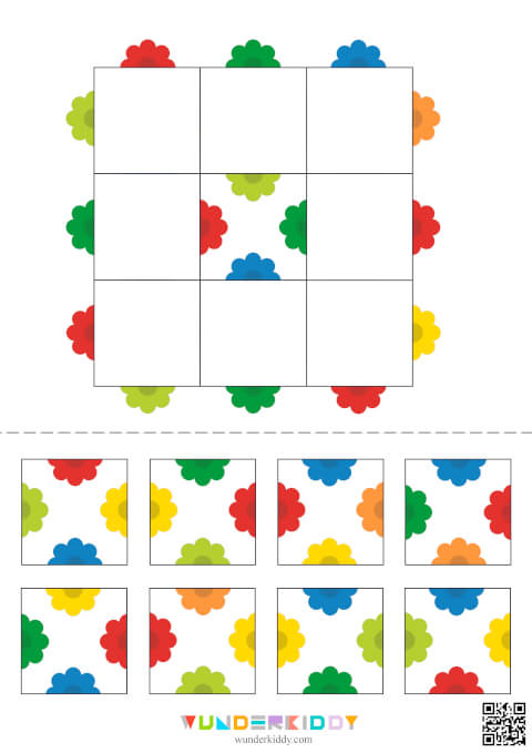 Логічна гра «Квіткове поле» - Зображення 2