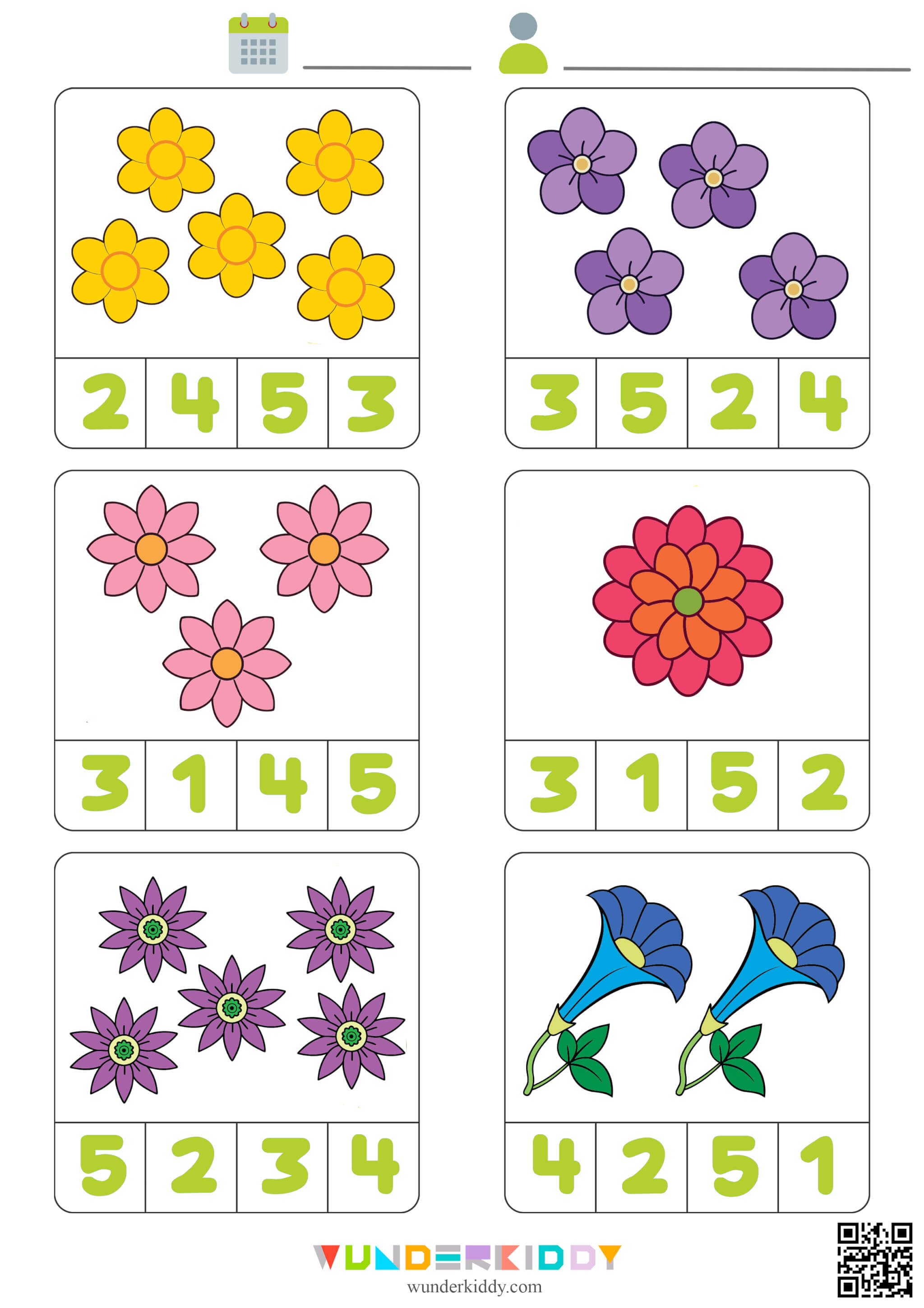 Spring Flowers Activity Pack - Image 8