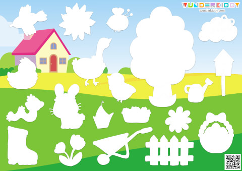 Spring Garden: Shadow Matching Game - Image 2