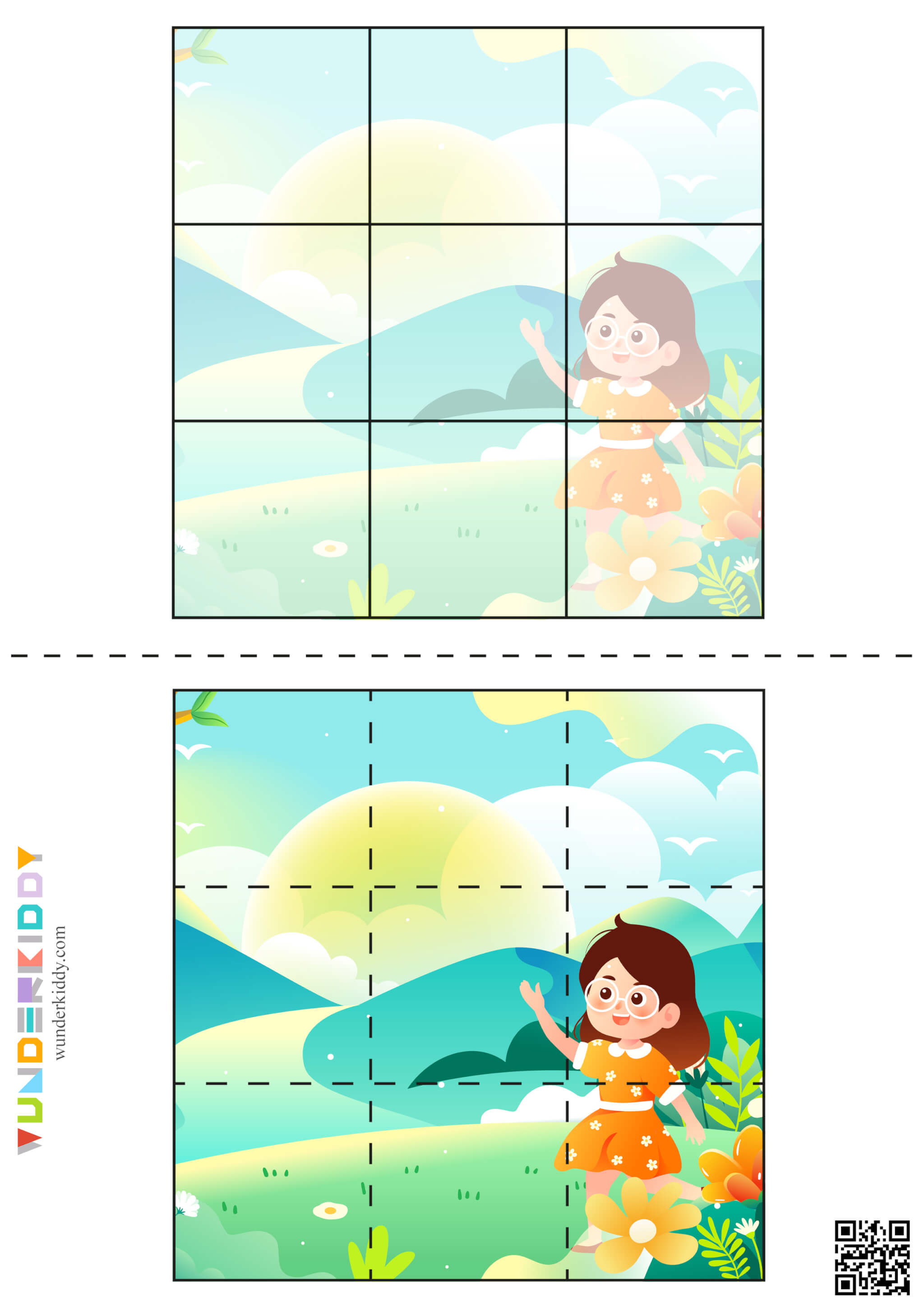 Spring Puzzles Activity - Image 3
