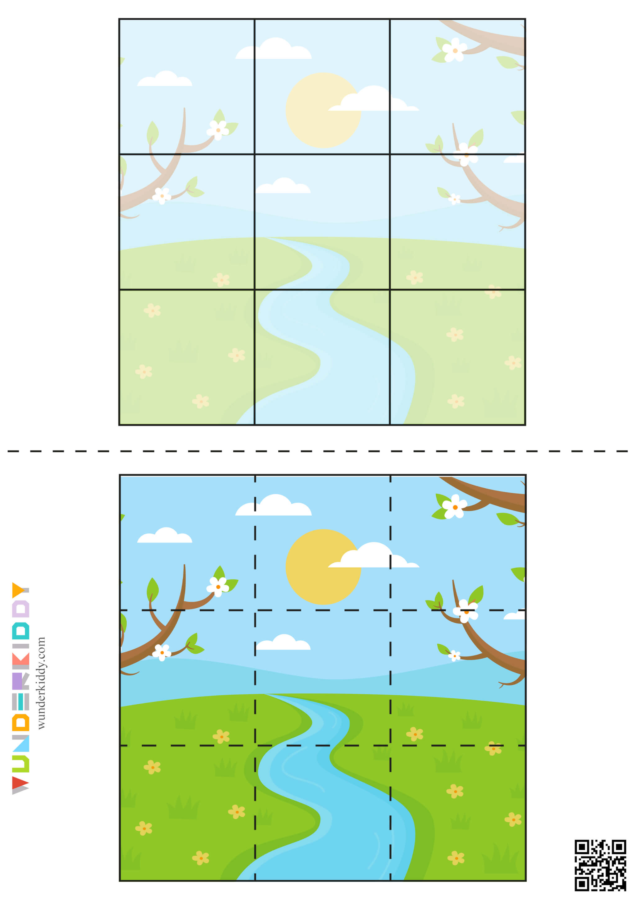 Spring Puzzles Activity - Image 4