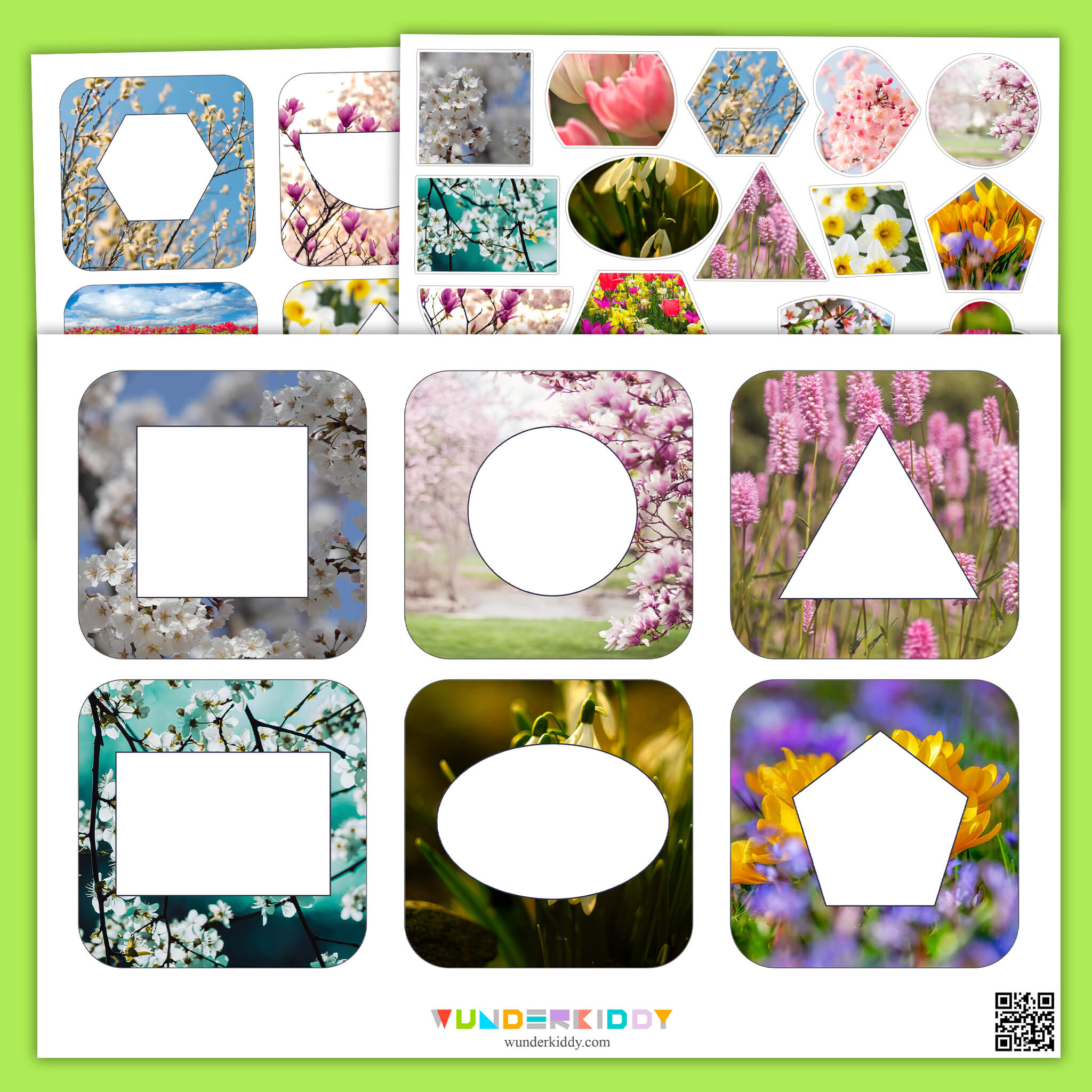 Spring Shape Matching Game