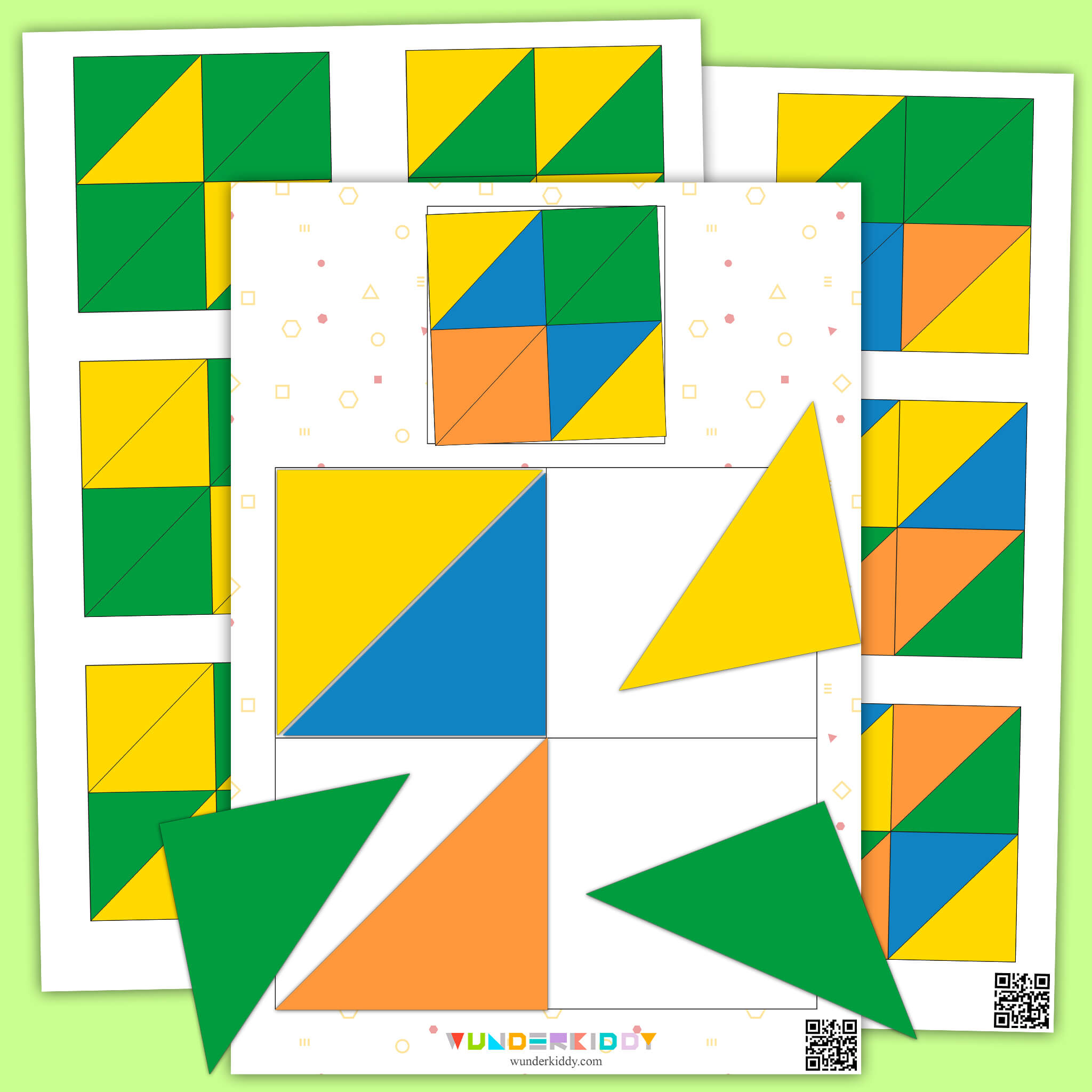 Quadratisches Logik-Puzzle