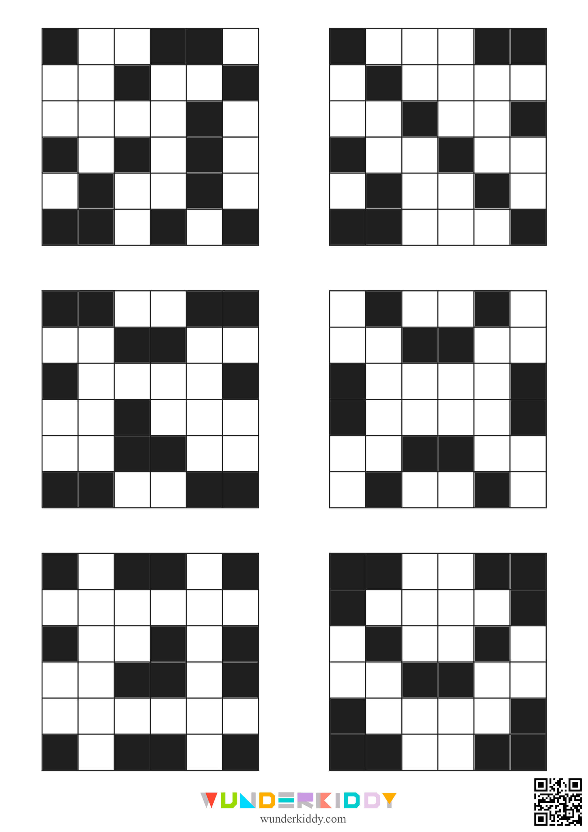Square Montessori Pattern Matching Activity - Image 6