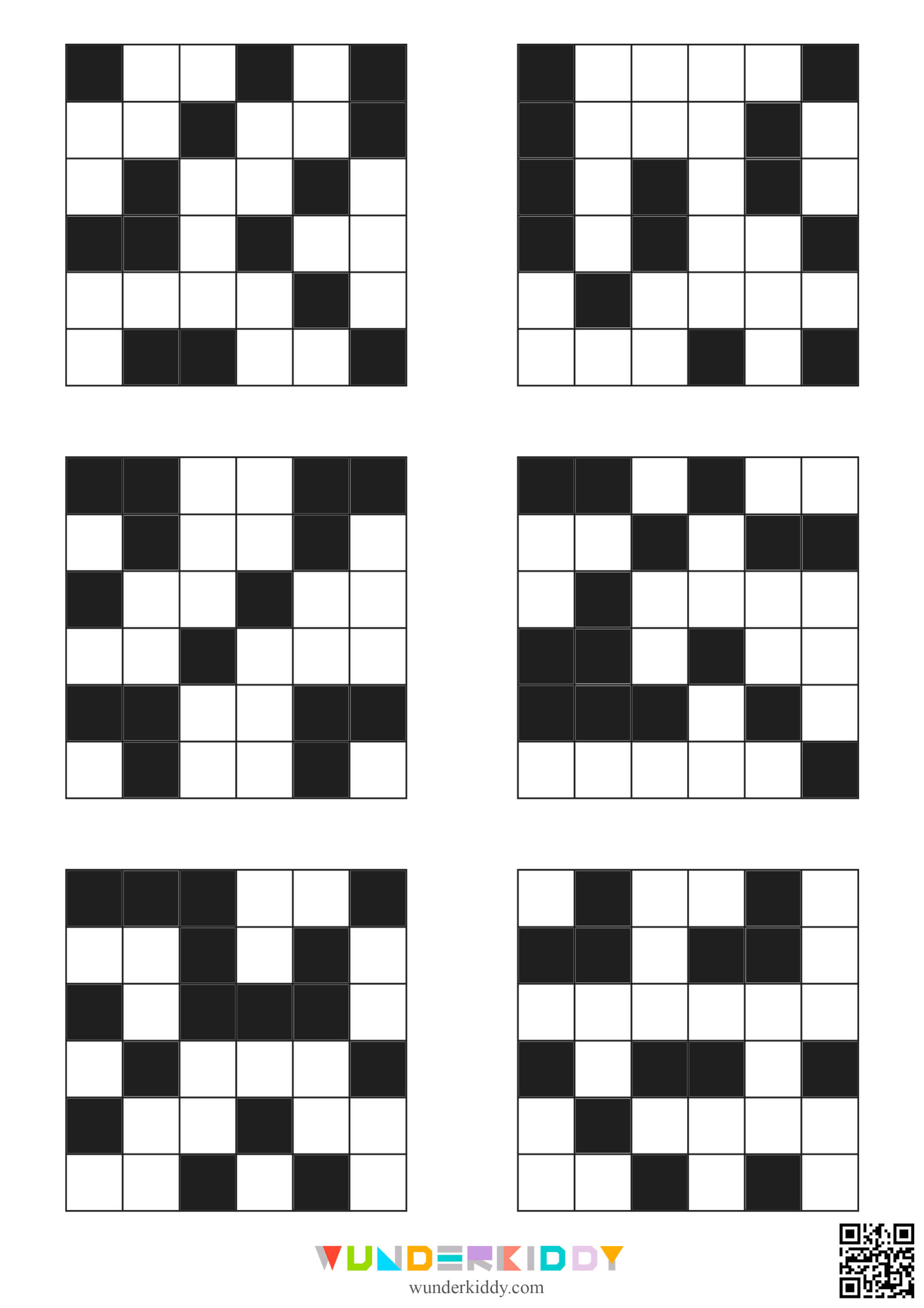 Square Montessori Pattern Matching Activity - Image 7
