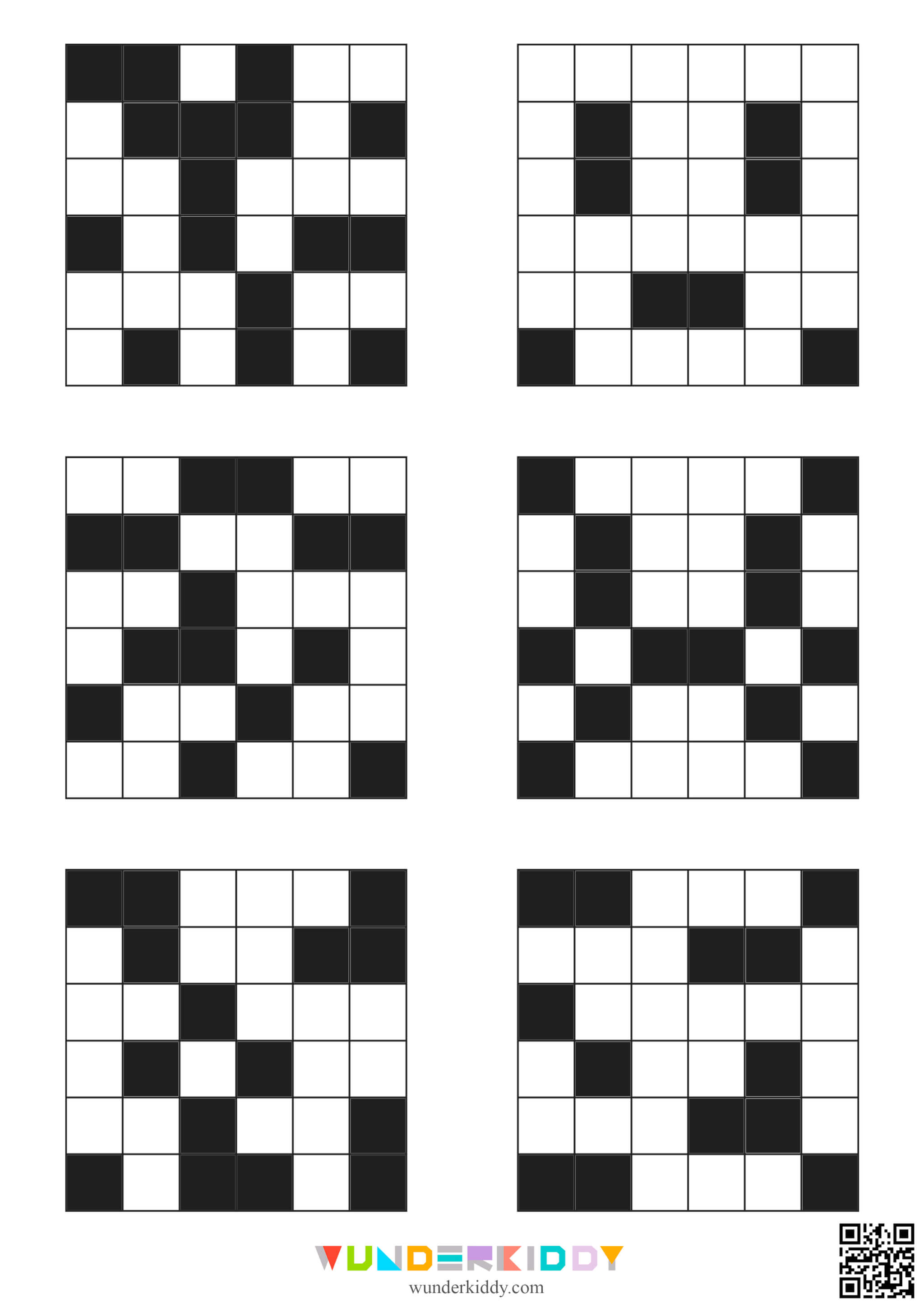 Square Montessori Pattern Matching Activity - Image 8