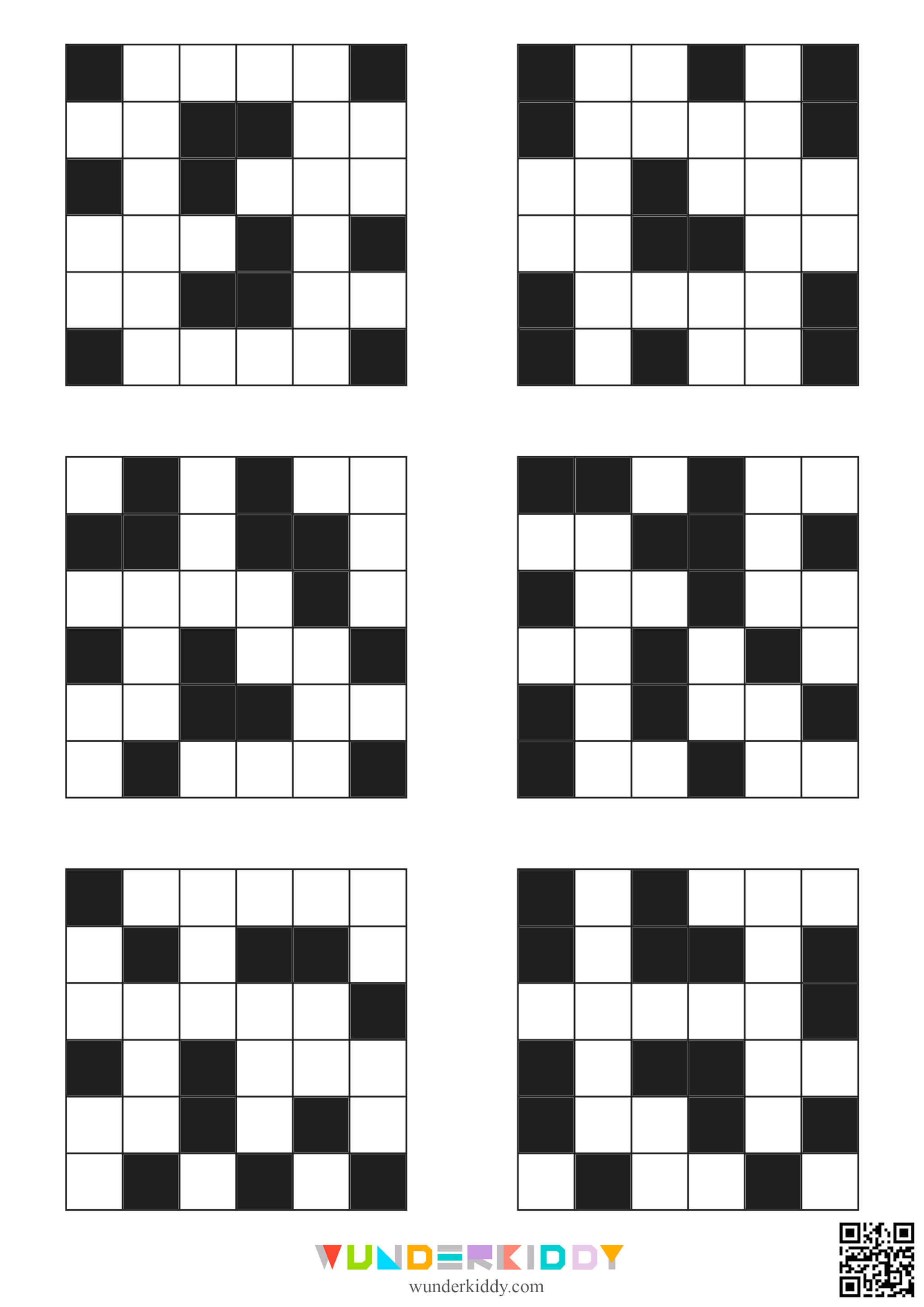 Square Montessori Pattern Matching Activity - Image 9
