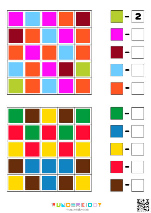 Fiches d'activité – Combien de carrés ? - Image 4