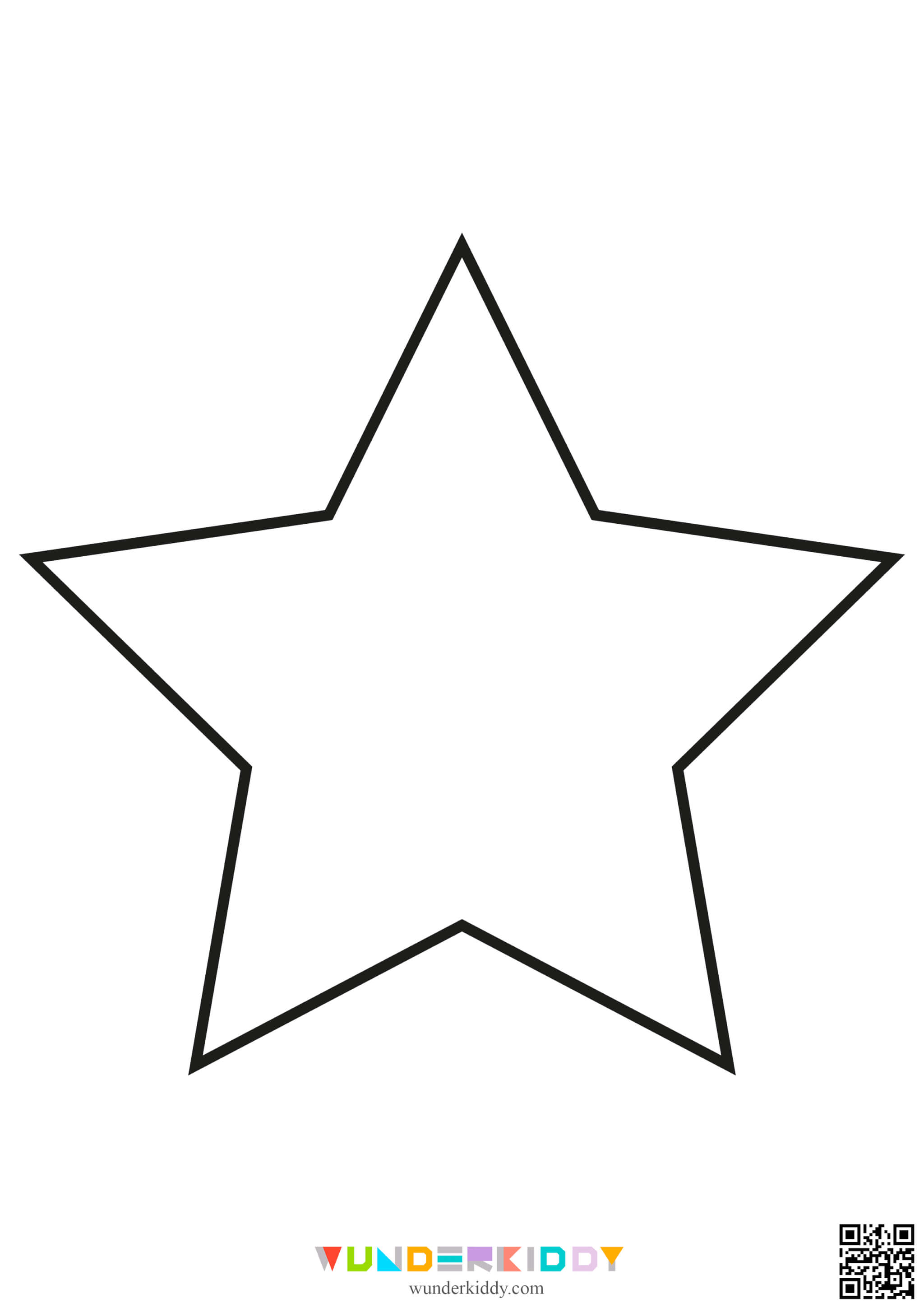Star Outlines Templates - Image 2