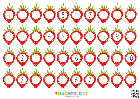 Completa la secuencia faltante de fresas 1-10 - Imagen 5