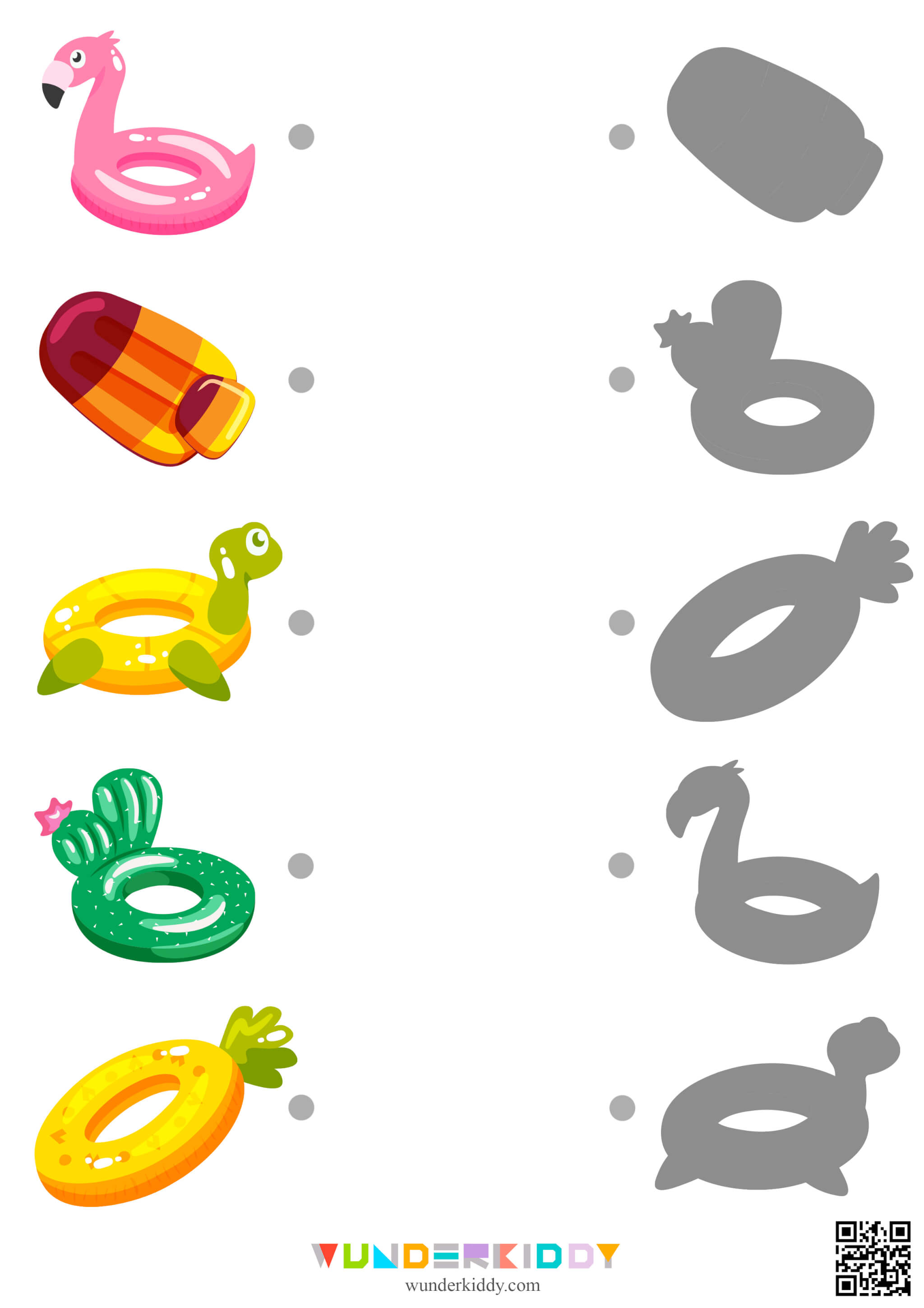Juegos de sombras veraniegas para niños - Imagen 2