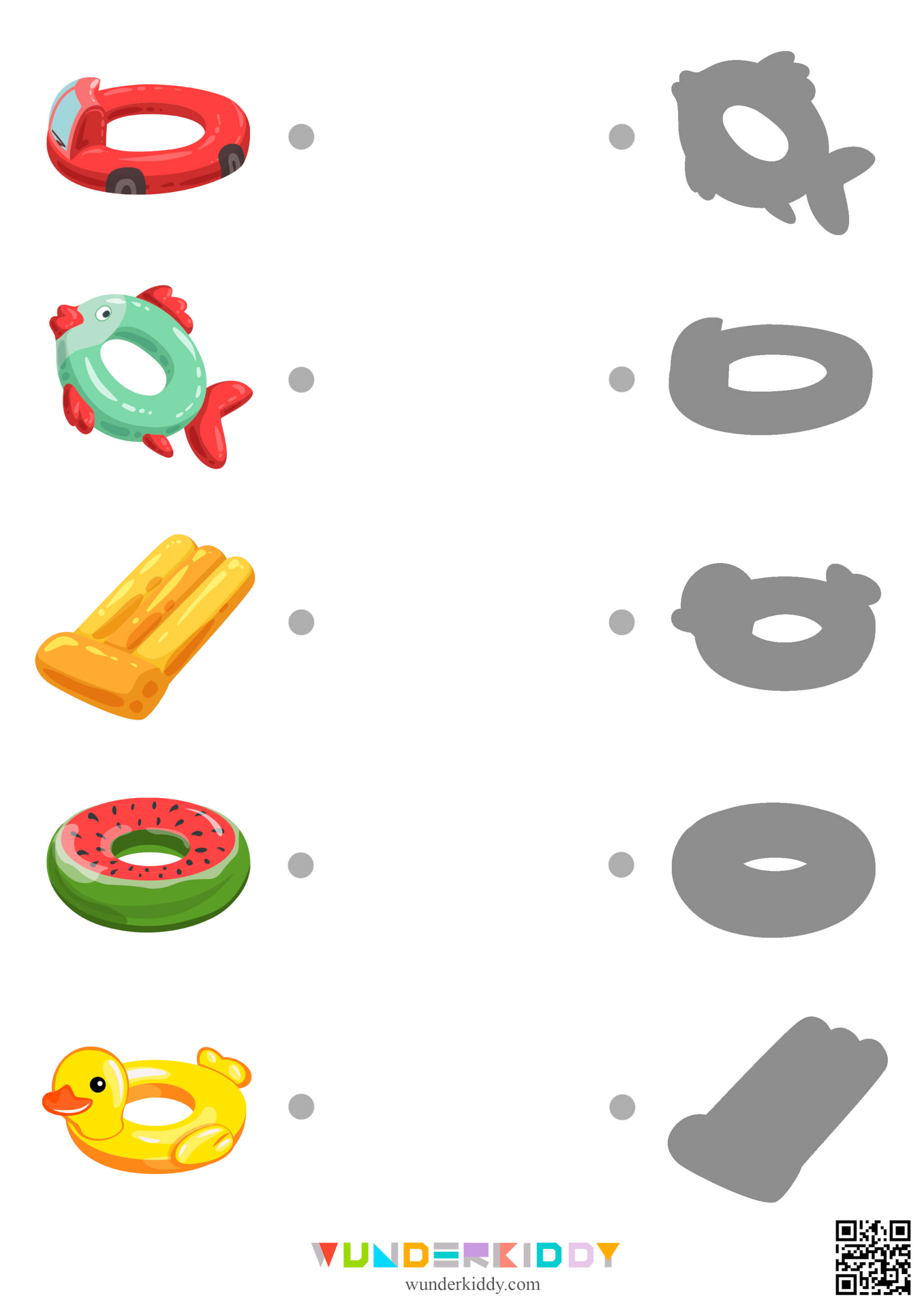 Juegos de sombras veraniegas para niños - Imagen 6