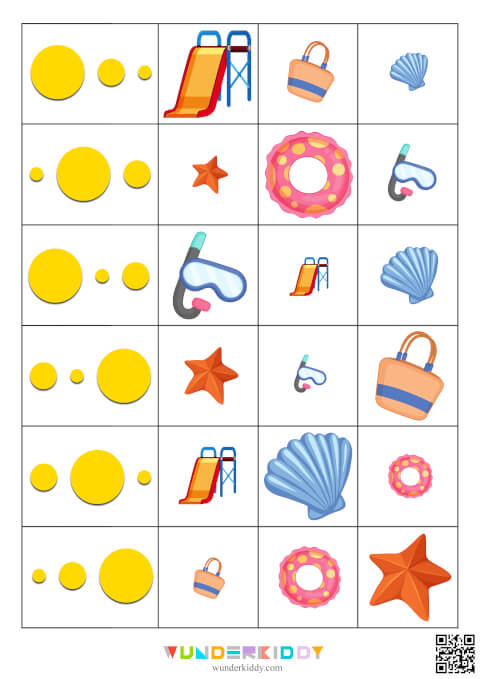 Sort Summer Items by Size - Image 4