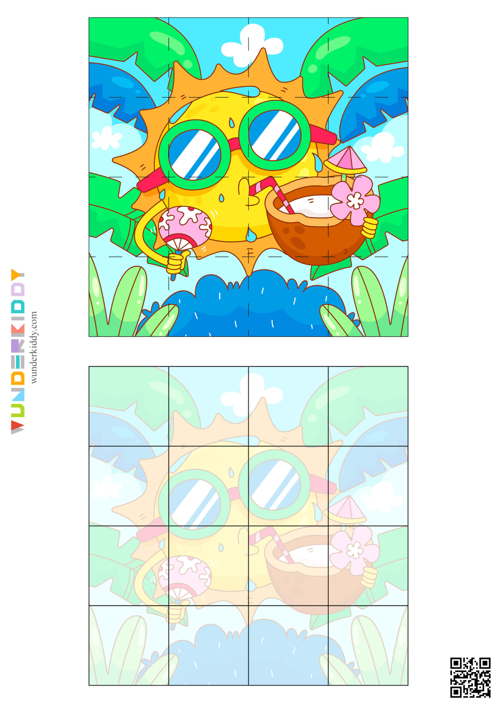 Summer Time Puzzle Activity - Image 8