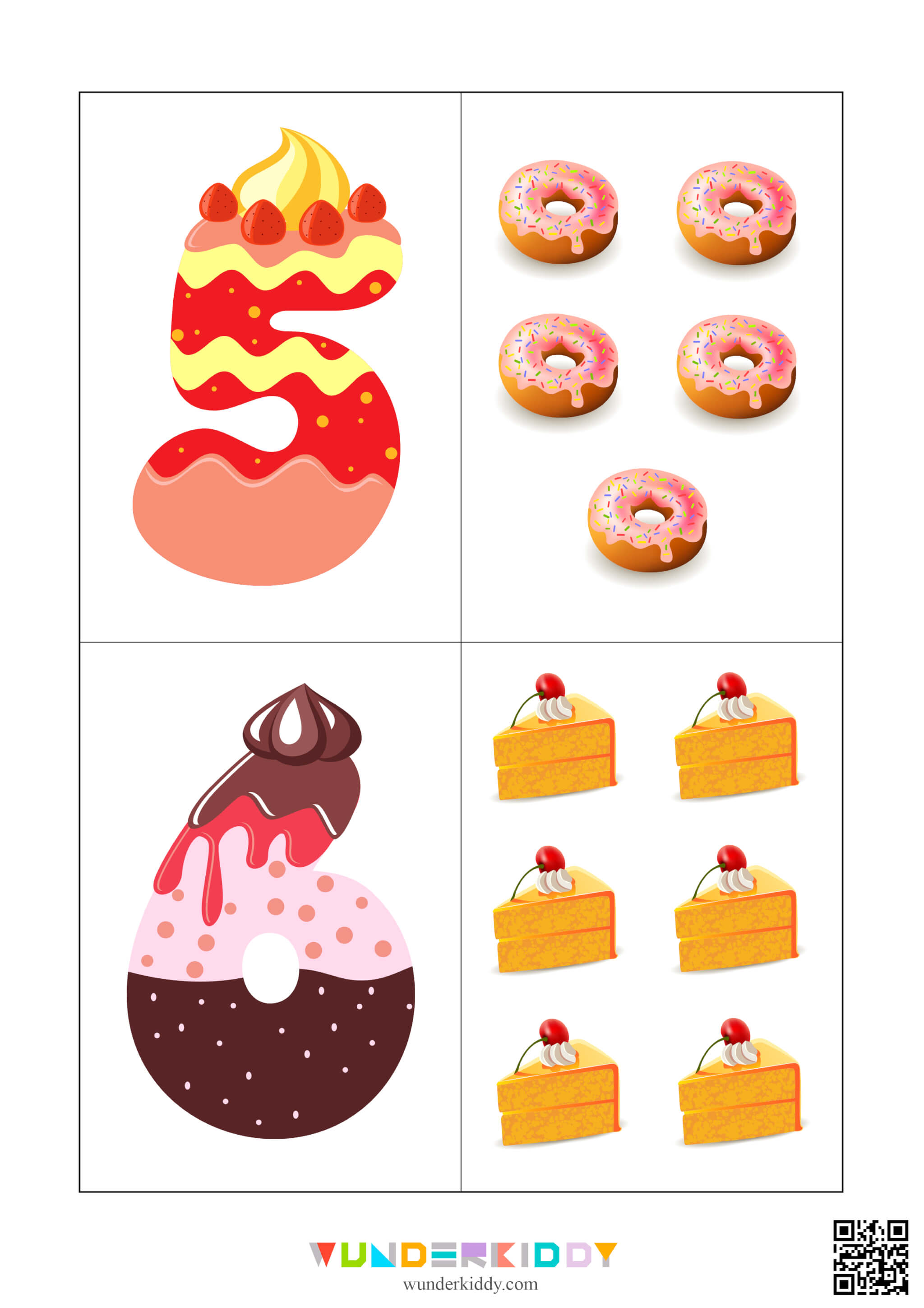 Activity sheet «Sweet numbers» - Image 4