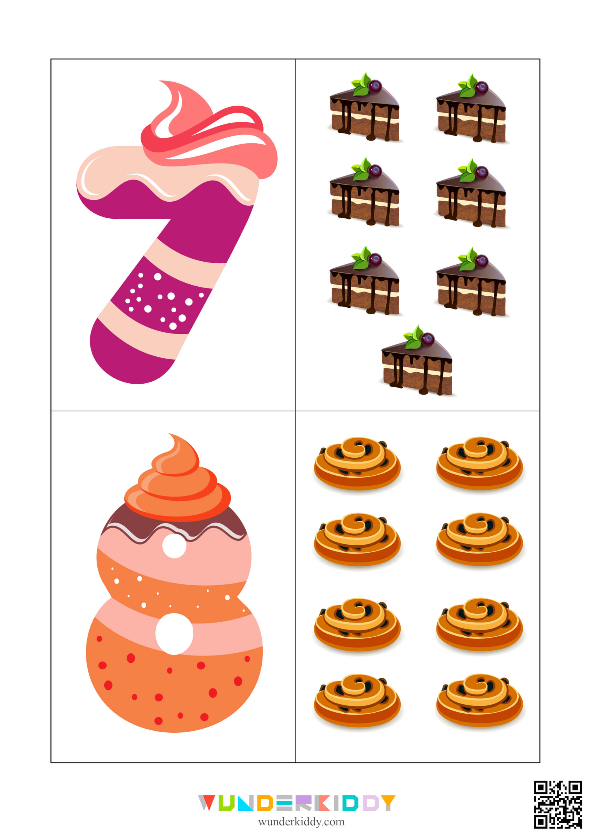 Activity sheet «Sweet numbers» - Image 5