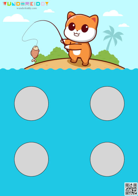 Spiel «Wohin schwimmt Fischlein?» für Kleinkinder - Bild 2