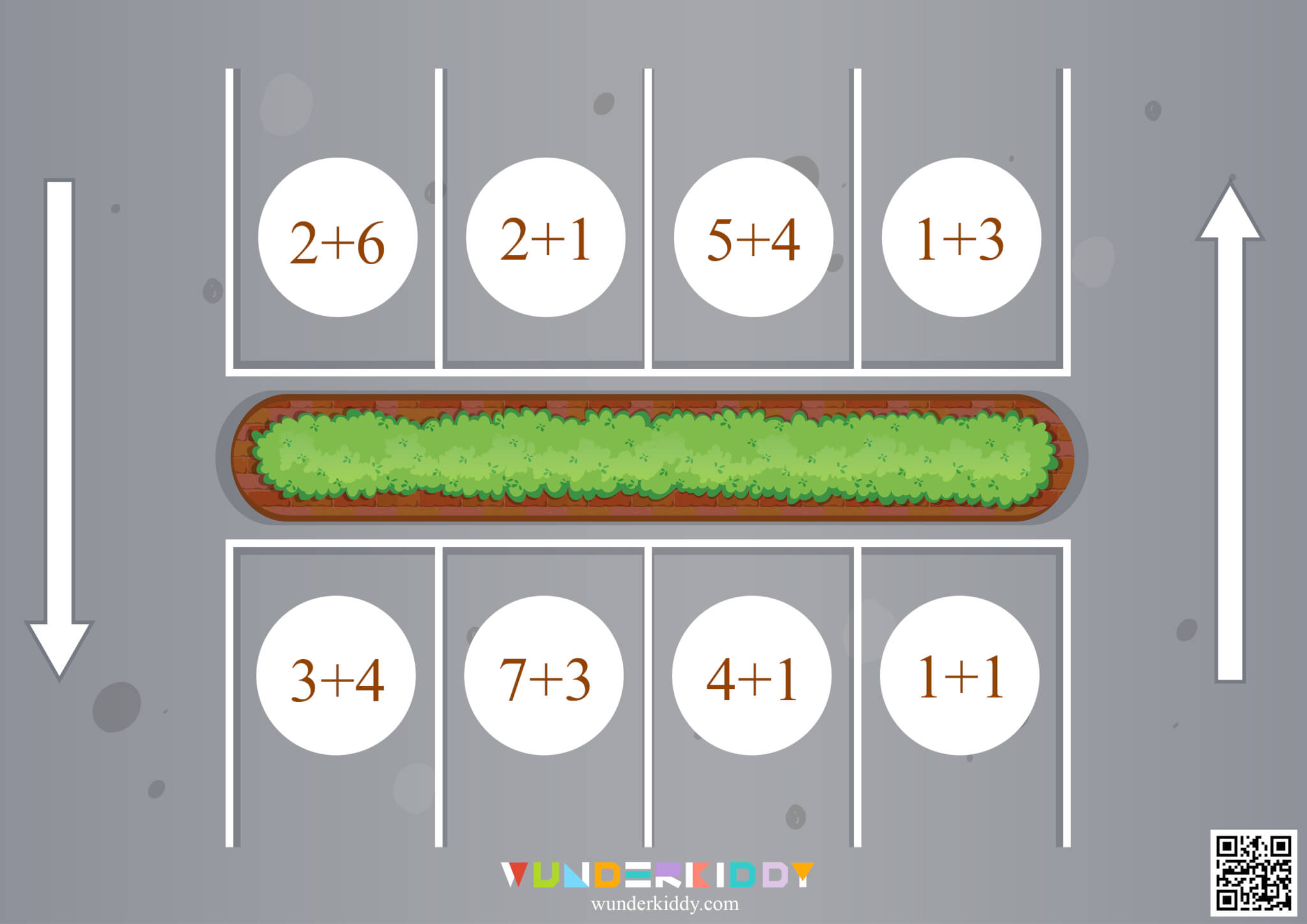 Mathespiel «Parkplatz» Kinder ab 4 Jahren - Bild 3