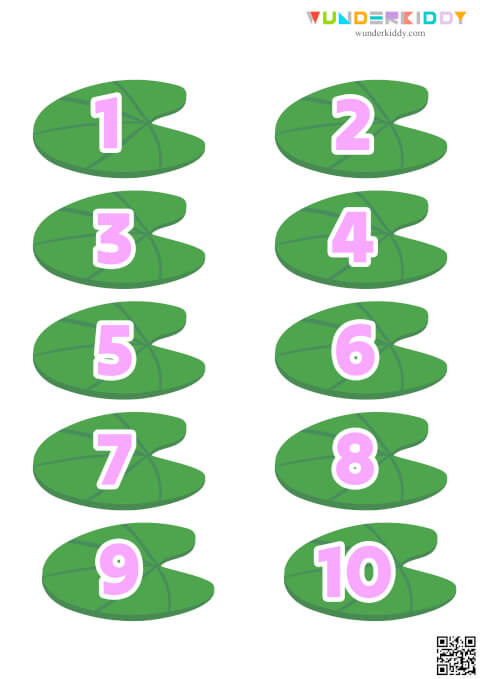 Frogs Counting Worksheets - Image 8