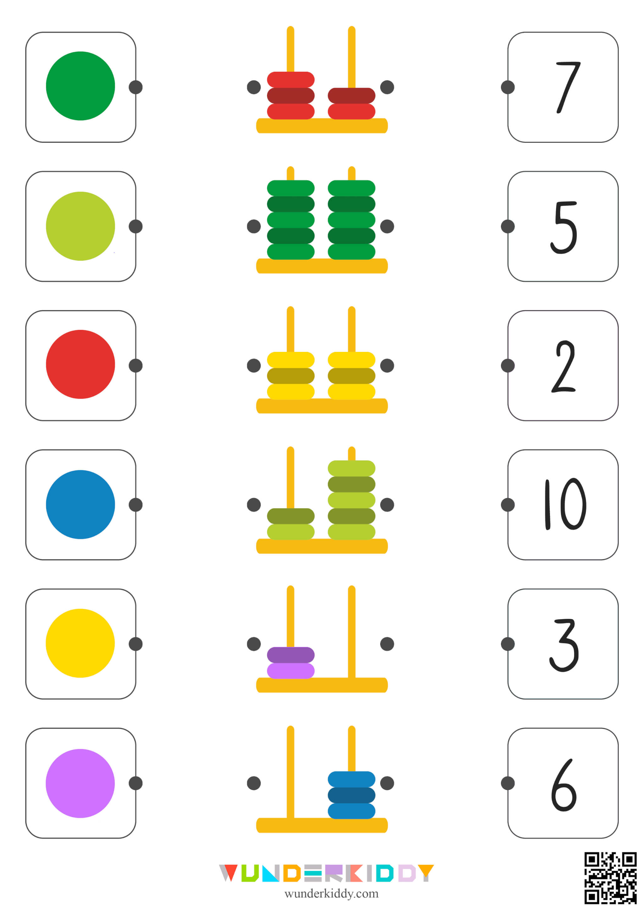 Preschool Math Toy Pyramid Activity - Image 2