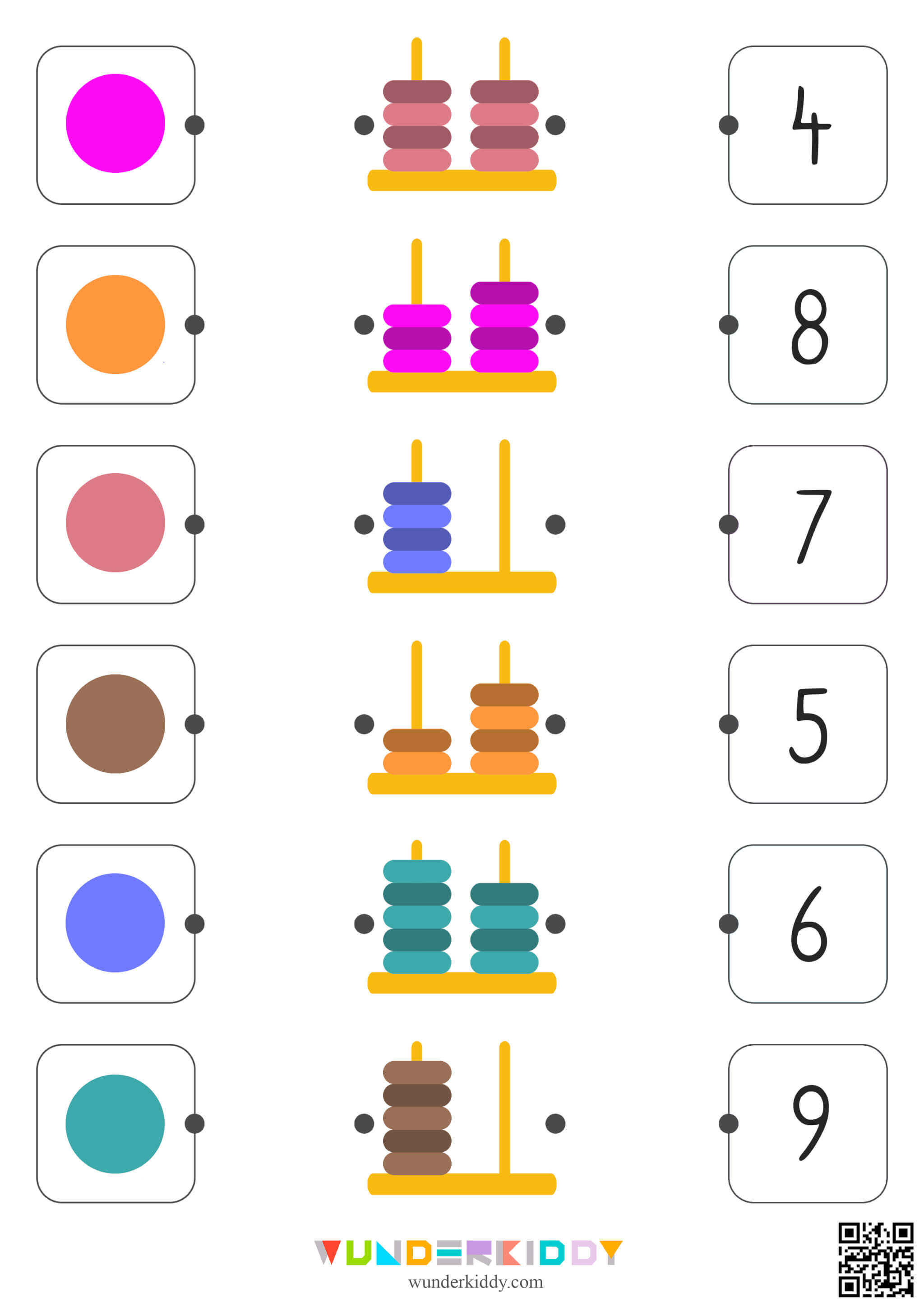 Preschool Math Toy Pyramid Activity - Image 3