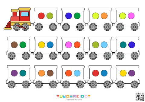 Preschool Train Activity - Image 3