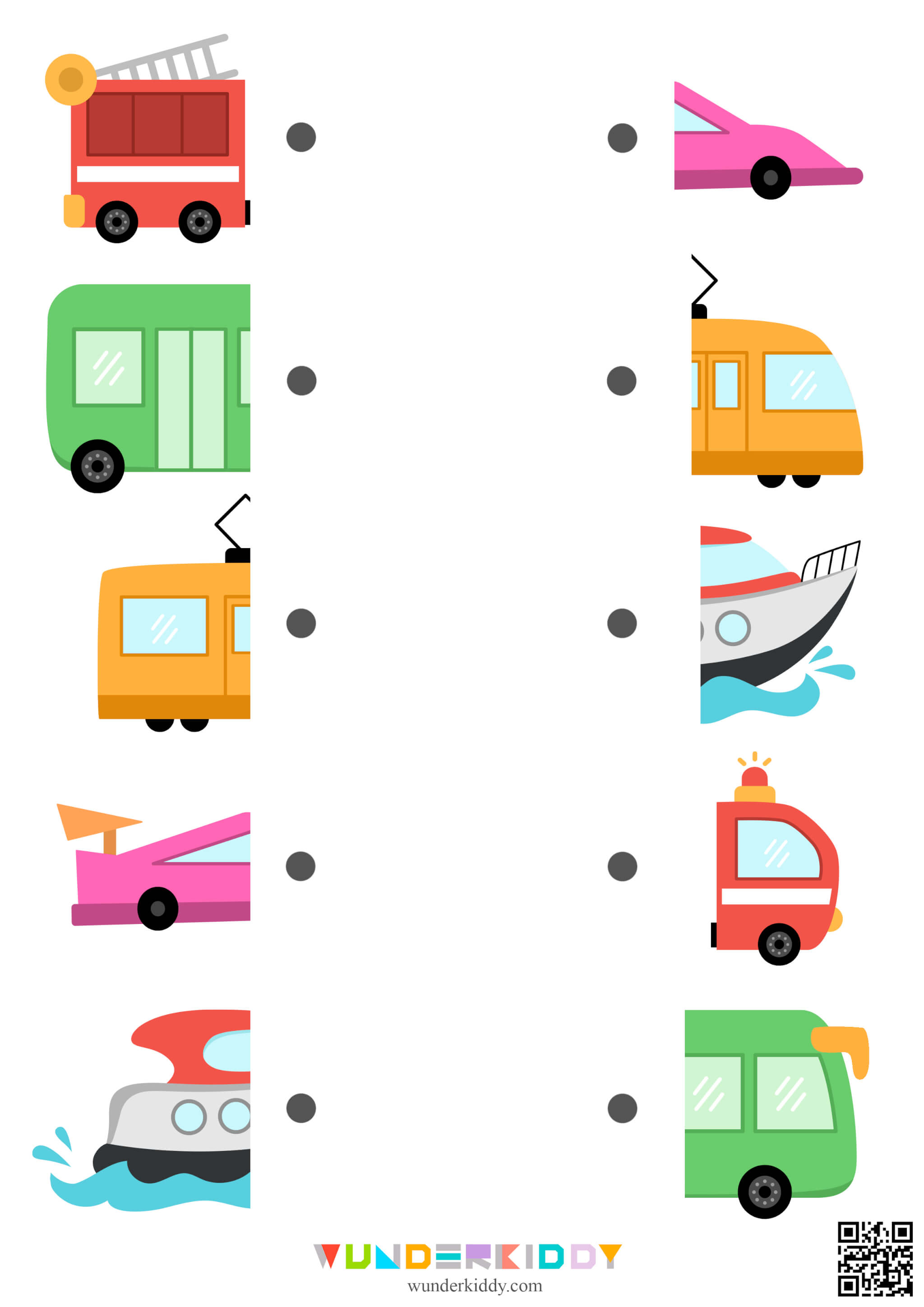Transportation Educational Activities and Worksheets - Image 4