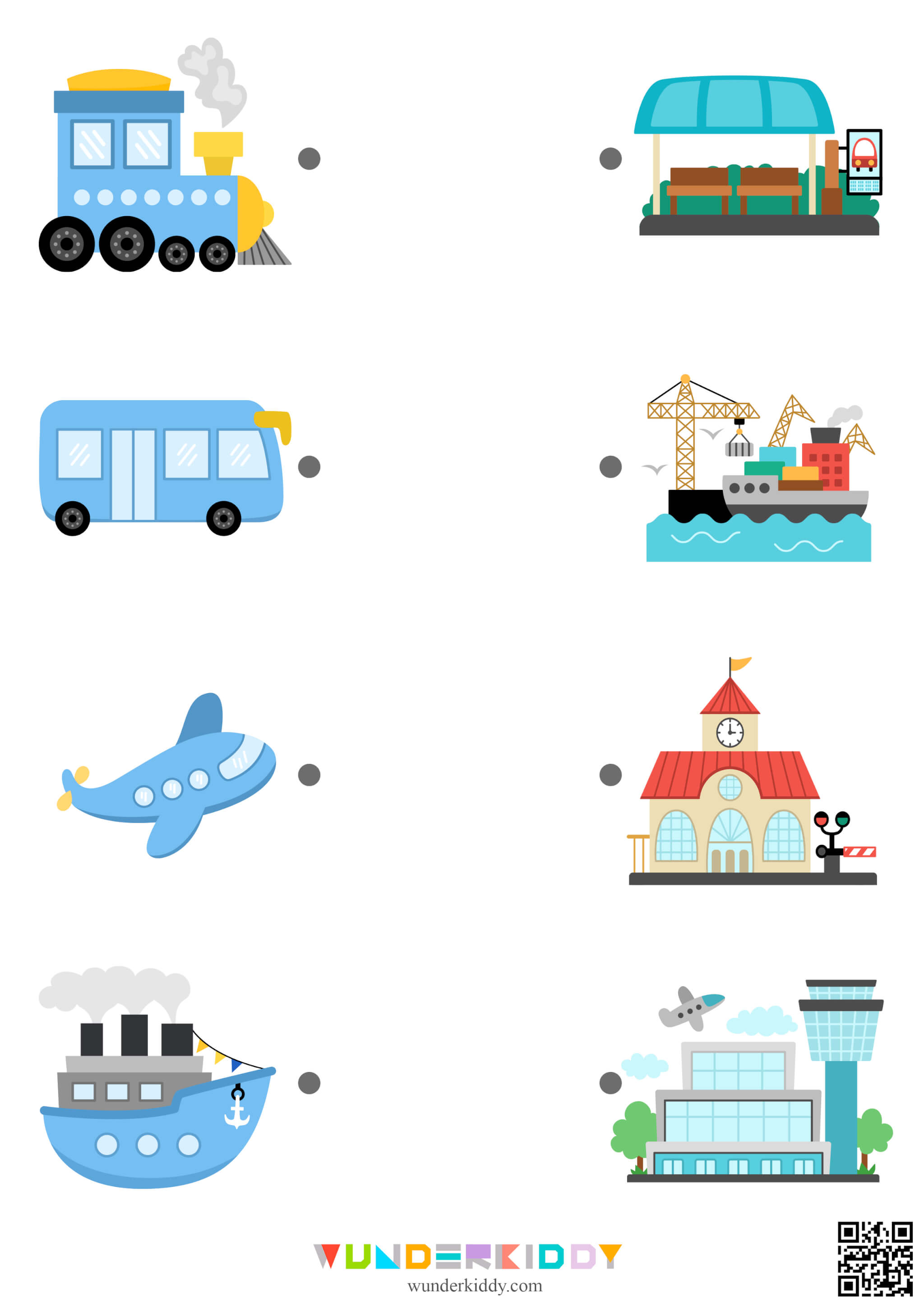 Transportation Educational Activities and Worksheets - Image 7