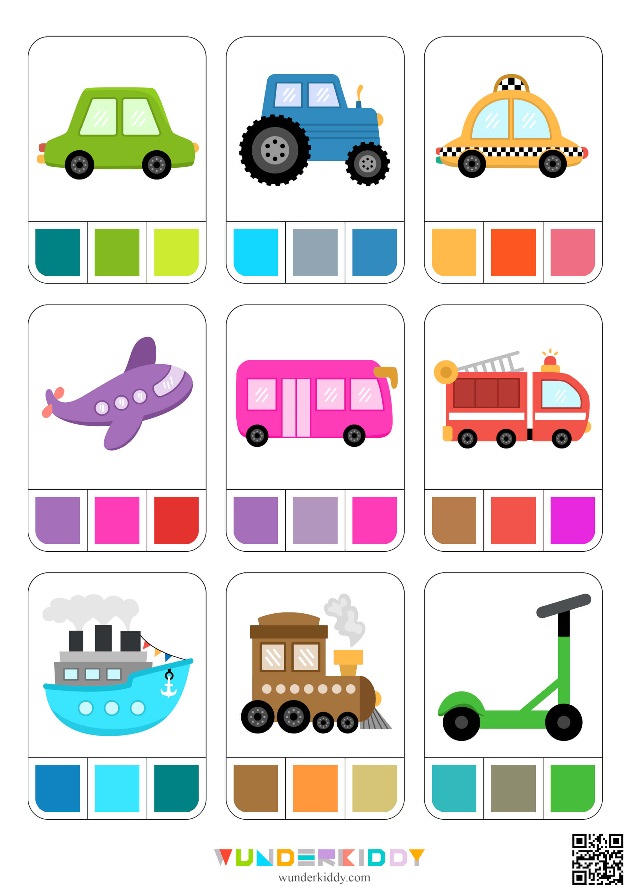 Transportation Educational Activities and Worksheets - Image 8