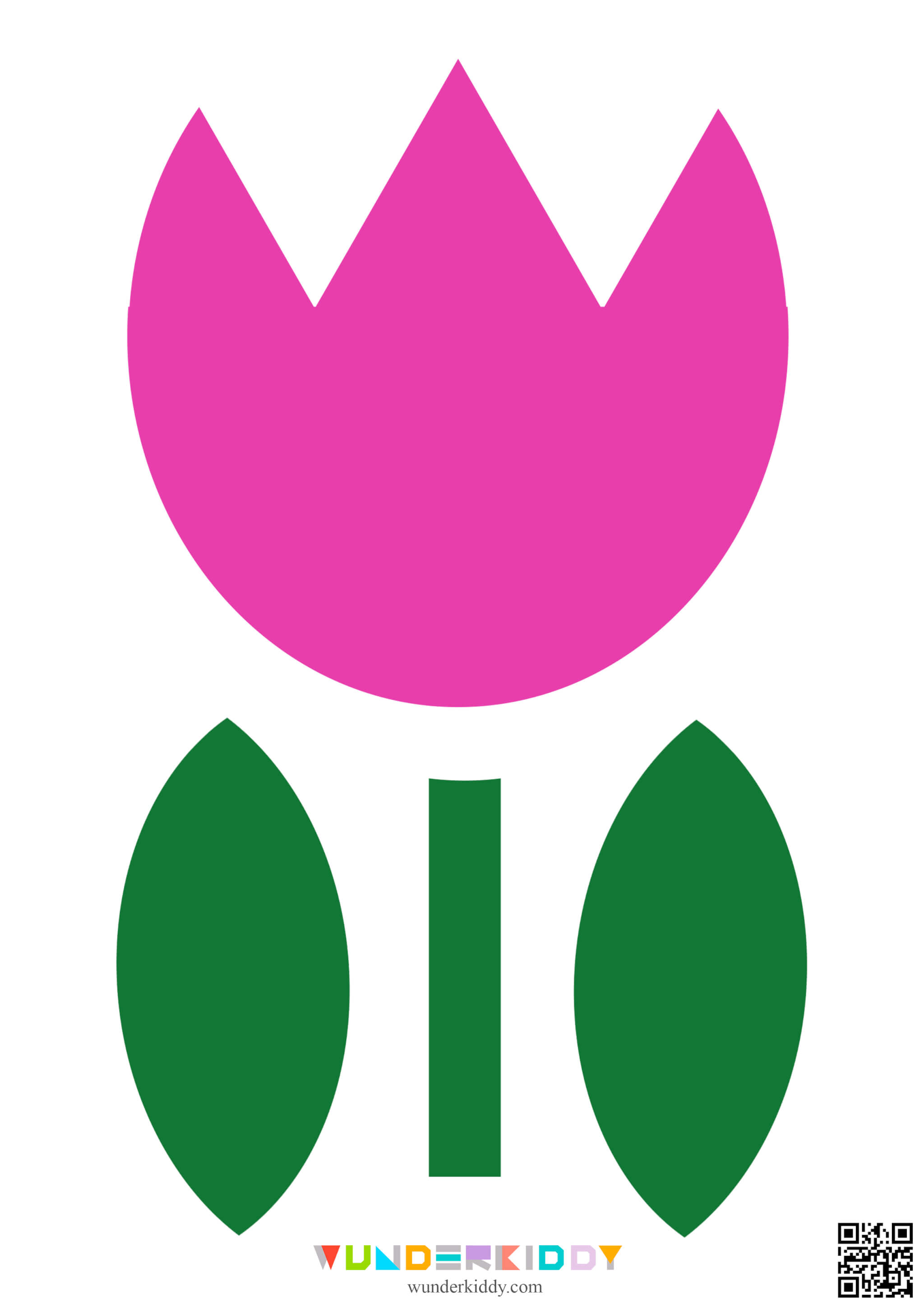 Schablonen zum Ausschneiden «Tulpen» - Bild 5