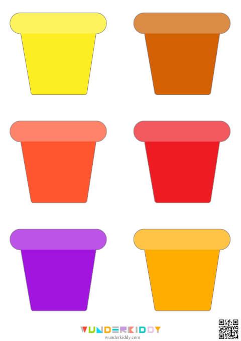 Tulip Color Matching Activity - Image 2