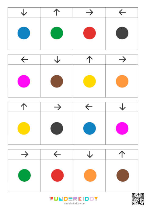 Turtle Spatial Directions Worksheets - Image 4