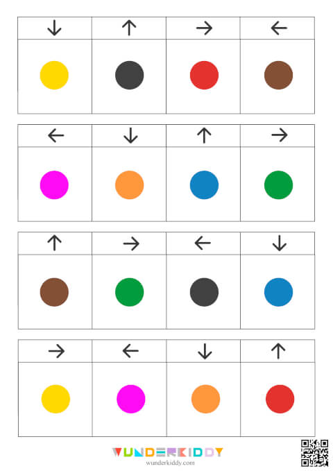 Turtle Spatial Directions Worksheets - Image 5