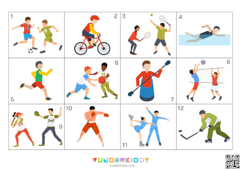Learning Sports Matching Activity - Image 2