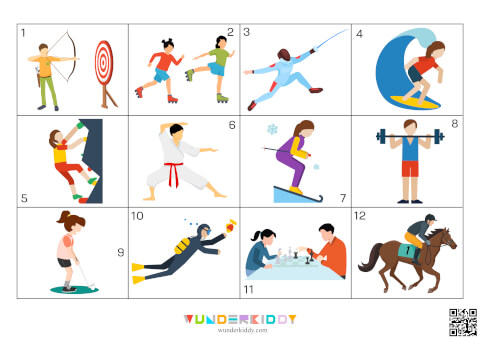 Learning Sports Matching Activity - Image 4