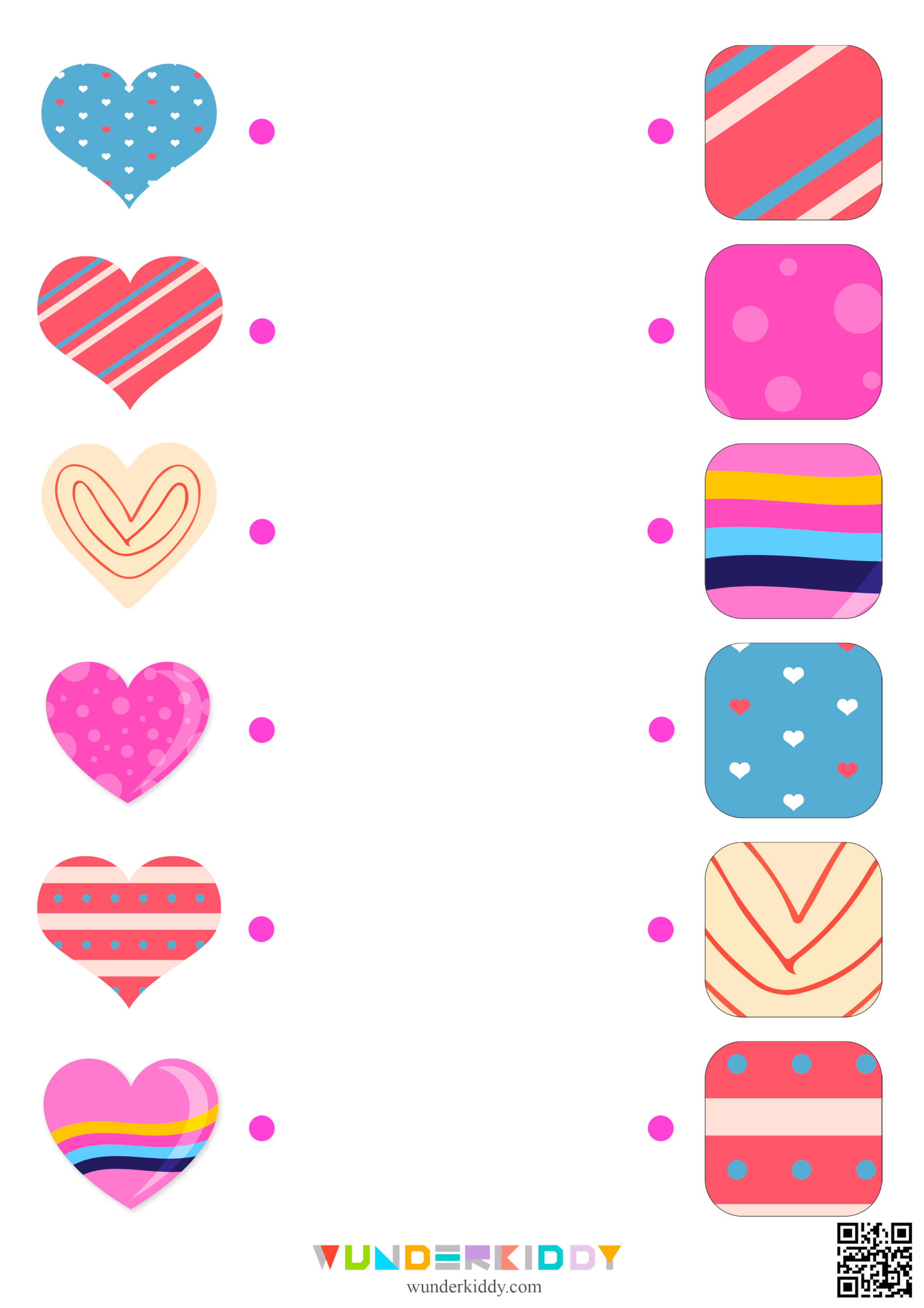 Рабочие листы ко Дню Святого Валентина «Сердечки» - Изображение 2