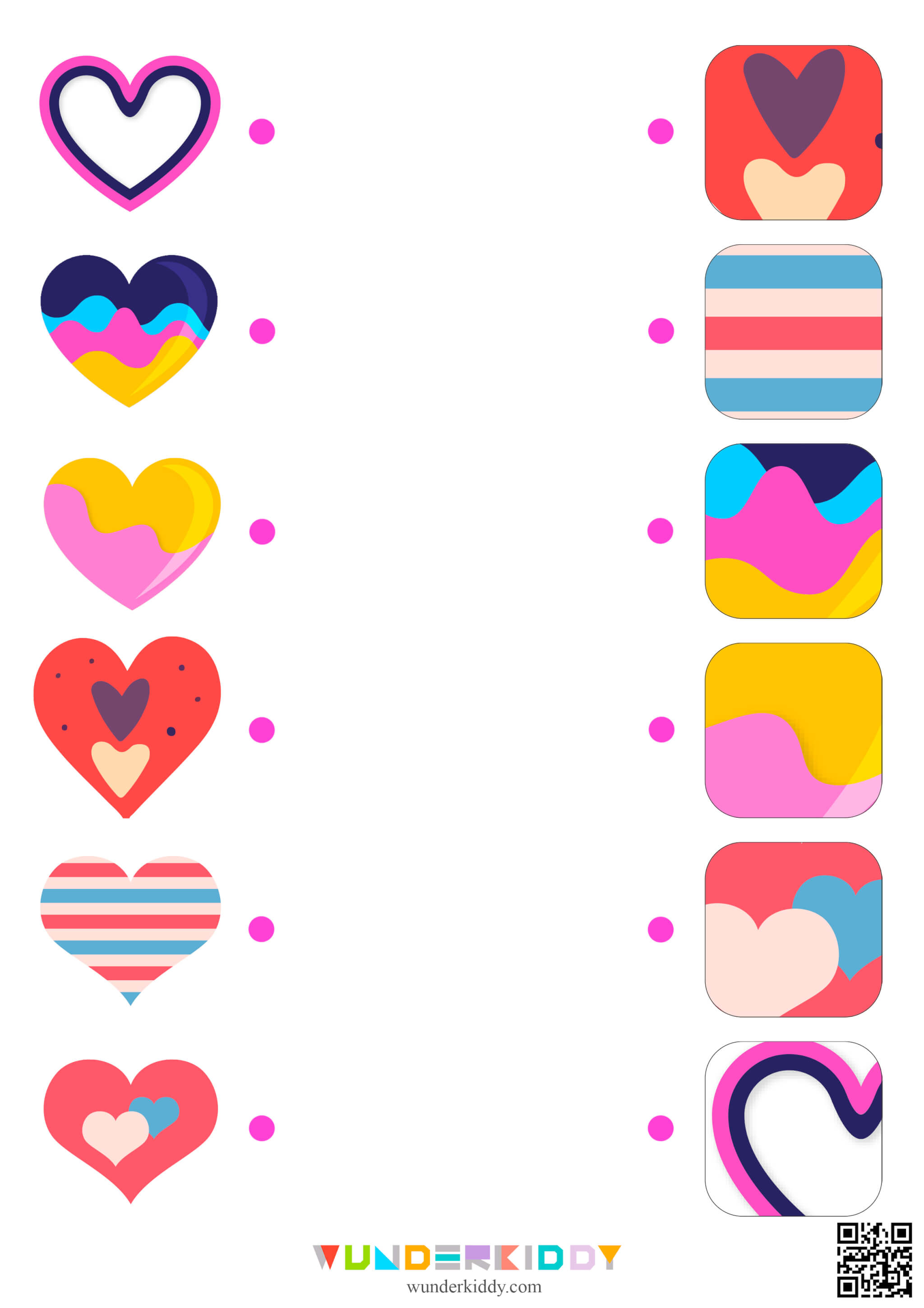 Рабочие листы ко Дню Святого Валентина «Сердечки» - Изображение 5