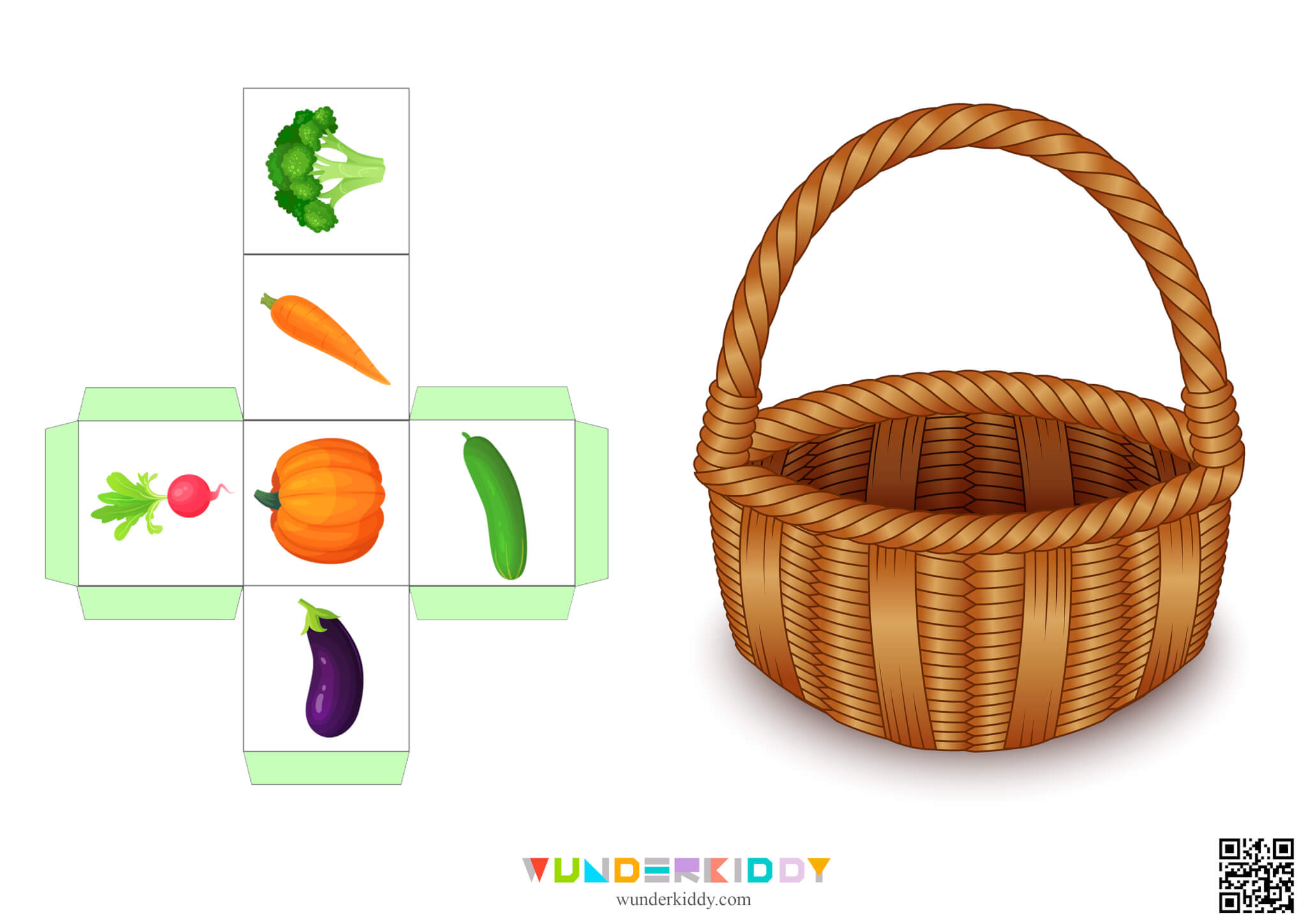 Activity sheet «Vegetable basket» - Image 3