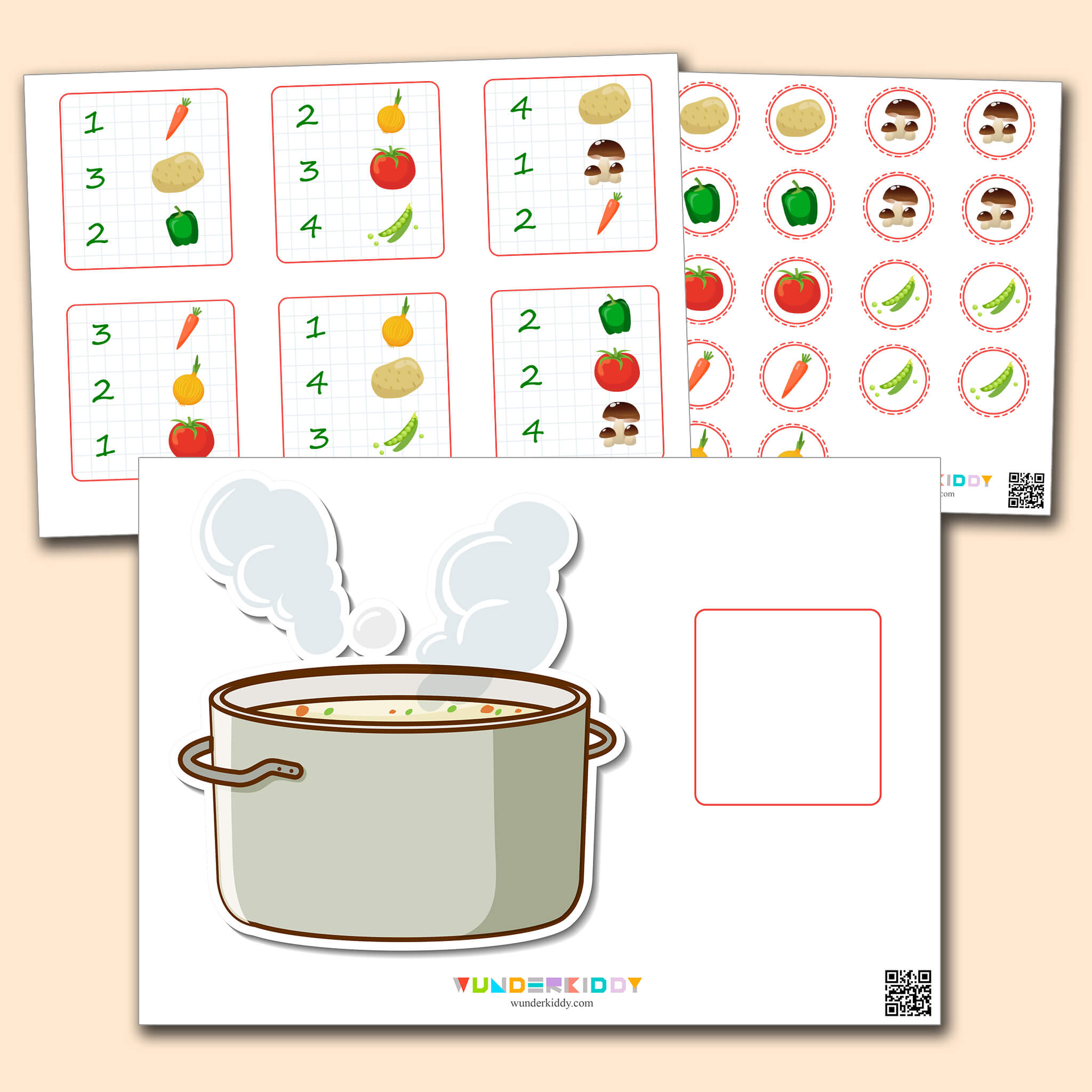 Activity sheet «Vegetable soup»